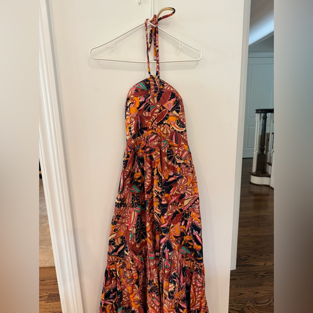 ALC Multicolor Halter Maxi Dress - excellent condition
